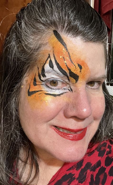 Face Painting Tiger Simple