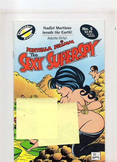Sexy Superspy #5 (1991)Adult Comic Book Forbidden Fruit Grade VG 4.0 ...