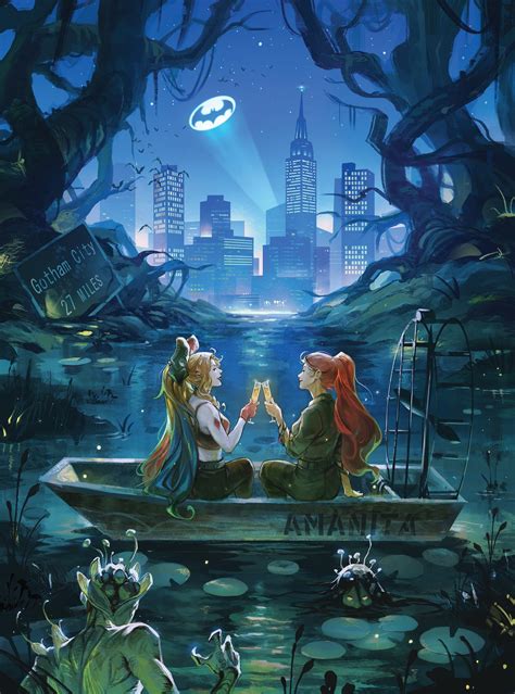 Poison Ivy (Ядовитый Плющ, Памела Айсли) :: Harley Quinn (Харли Квинн ...