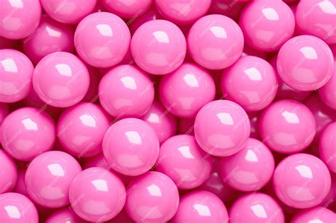 Premium AI Image | Pink bubblegum background