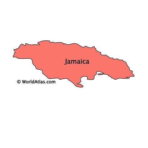 Jamaica maps facts world atlas