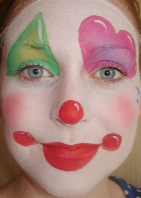 Easy Clown Face Paint Ideas at Lori Francois blog
