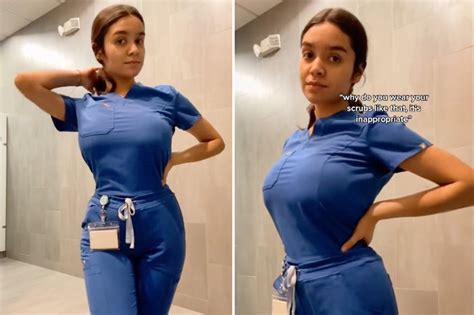 FARK.com: (12473446) Hot nurse's gigantic boobs causing complaints from ...