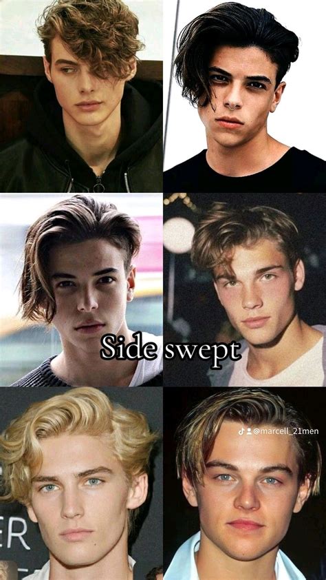 Side Swept | Men hair highlights, Hairstyles haircuts, Mens haircuts ...