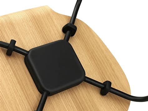 Normann Copenhagen My Chair, black steel - oak | Finnish Design Shop - kingdom of oak and steel book 2