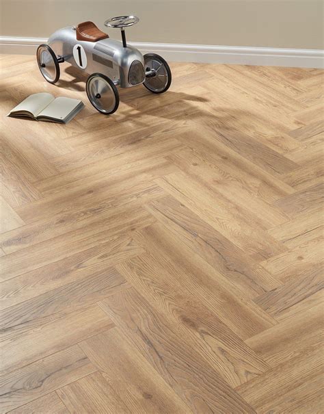 Herringbone Oak Effect Laminate Flooring - Flooring Ideas