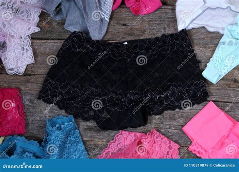 Panties on the floor stock image. Image of fashion, grey - 110319879