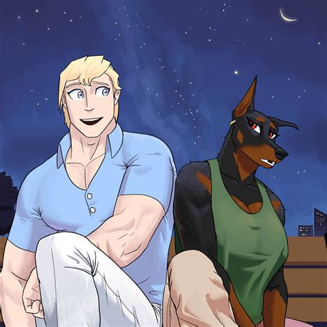 Chapter 6: The unexpected - 20 | Andrew and Helga (A furry x human comic)