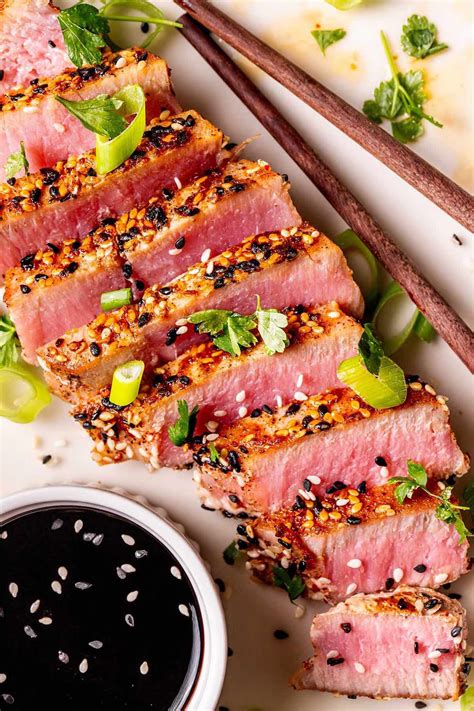 6-Minute Seared Ahi Tuna - The Big Man's World