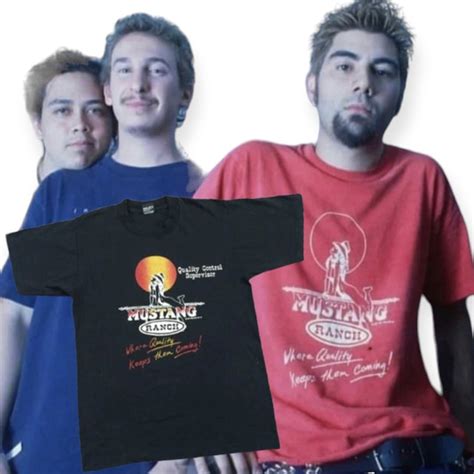 Fuck Art, Make Tees × Screen Stars × Vintage Vintage 80s Mustang Ranch Nude Cowgirl Stripper ...