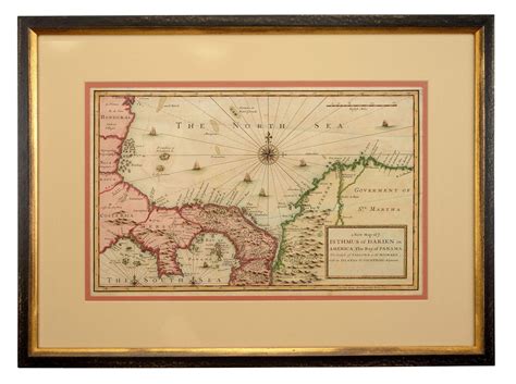 Lot - Two Maps of The Golden Islands and Ismuth of Darien by John Senex ...