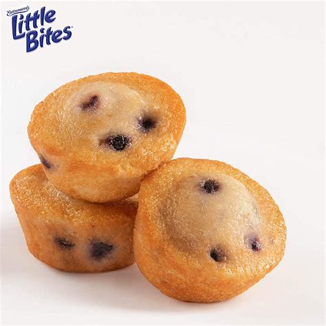 Entenmann's Little Bites Blueberry Mini Muffins - 20 Count, Real ...