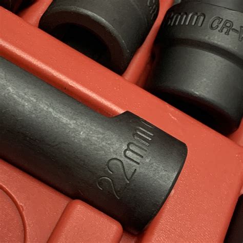 10pcs Oxygen Sensor Sockets Set 22mm through 29mm CR-Vanadium | eBay