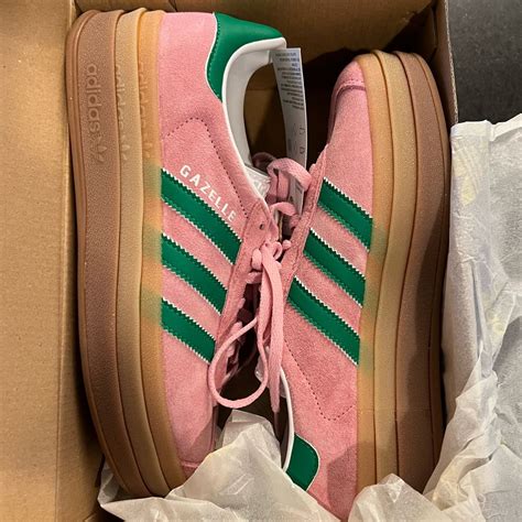 Gazelle Bold Women Shoes (Adidas) in 2024 | Pink adidas, Adidas samba ...