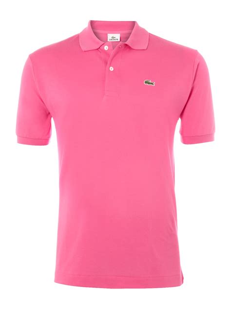 Pink Polo Shirts For Guys