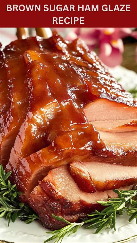 Brown Sugar Ham Glaze Recipe - Delish Diner - Delish Diner