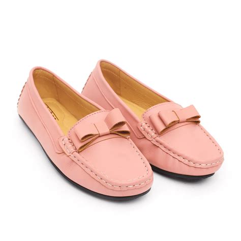Rose Pink Loafer Shoe For Women। Nobabee - Nobabee Footwear Limited