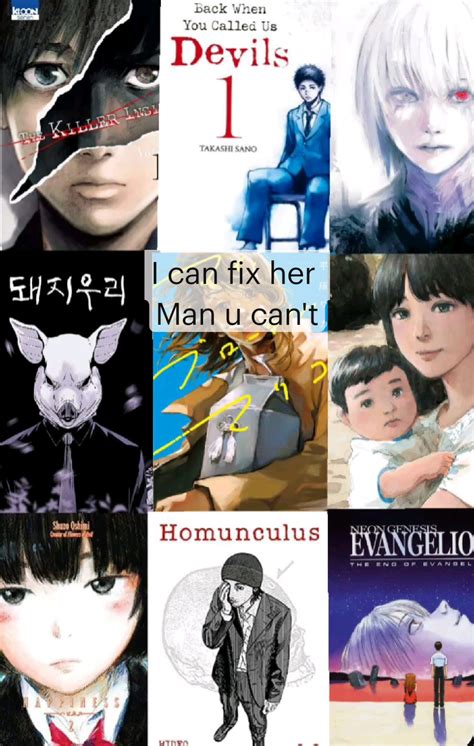 even a therapy can't fix them | Good anime series, Good manga, Japanese ...