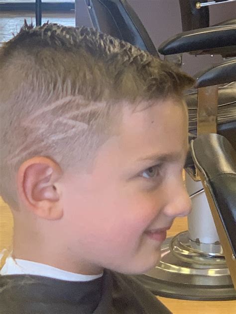 Lightning Bolt Haircut