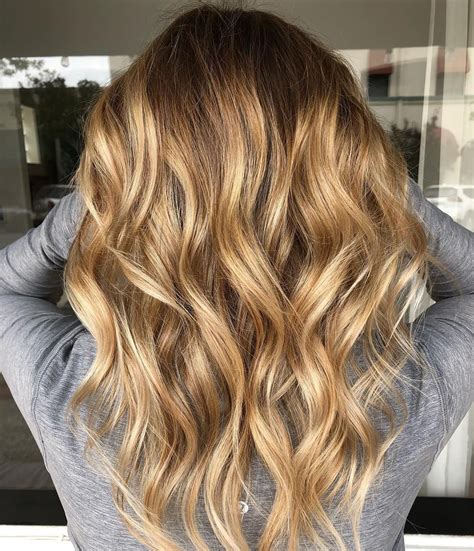 Warm Blonde Hair | Golden blonde hair color, Dyed blonde hair, Blonde ...