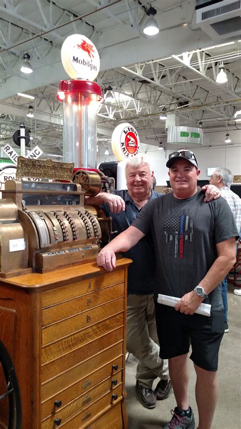 Mel Martin and Kent Rudd at EJ's Auction & Consignment - vertical | EJ ...