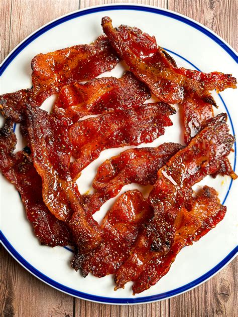 Easy Candied Bacon Recipe - Tastefully Grace