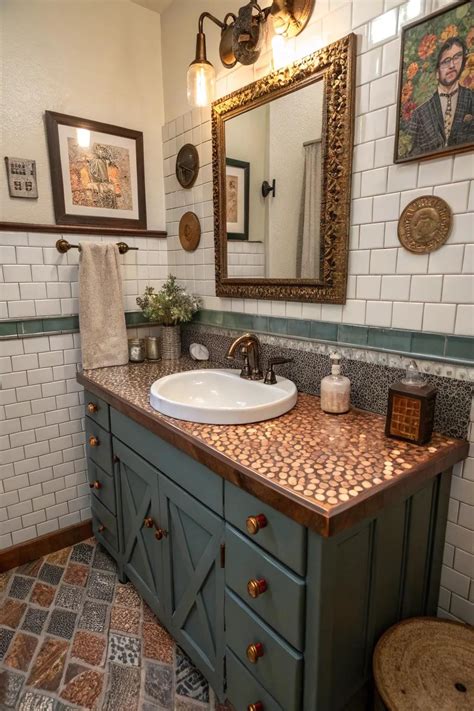 22+ Inspiring DIY Bathroom Countertop Ideas