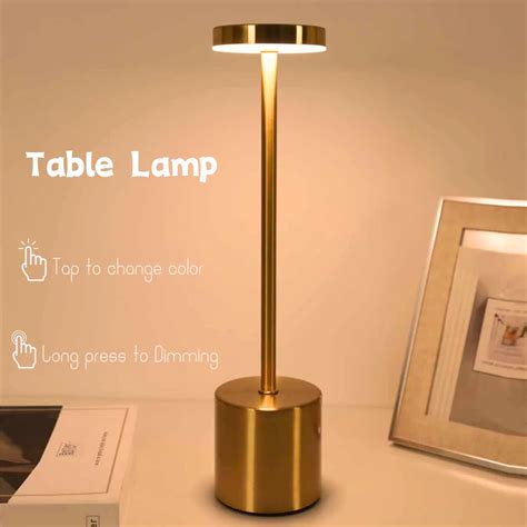 Simple-LED-Rechargeable-Touch-Metal-Table-Lamp-Three-Colors-Bedside ...