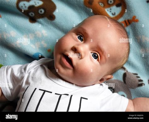 5 month old baby boy (MR Stock Photo - Alamy