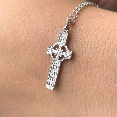 Celtic Cross Necklace From Ireland | Celtic Jewelry
