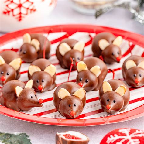 Hershey Kiss Mice Recipe Chocolate Kisses Mice — A Teaspoon