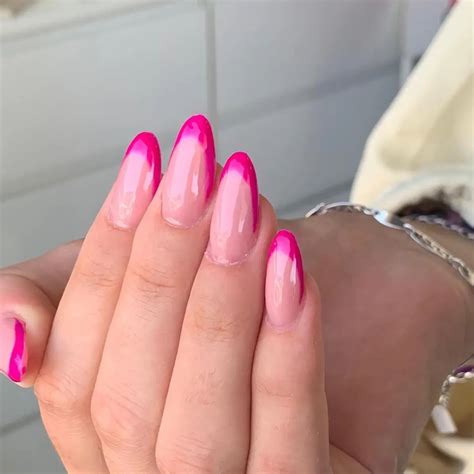 💖25+ Designs For Pink French Tip Nails To Look And Feel Ultra Femmy ...