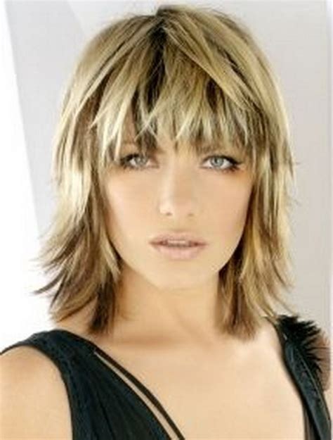 Shaggy Bob Haircuts With Bangs