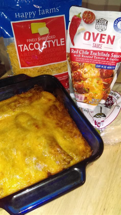 Chicken Enchiladas with the Red Chile Sauce is so Easy & Delicious! : r ...