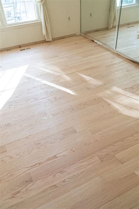 unfinished red oak hardwood flooring - Darcel Bray