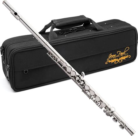Jean Paul USA Silver Plated Flute (FL-220): Amazon.co.uk: Musical ...