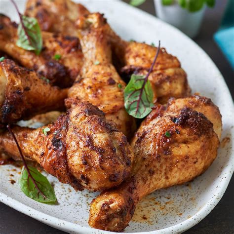 Crispy Air Fryer Chicken Legs - Lemon Blossoms