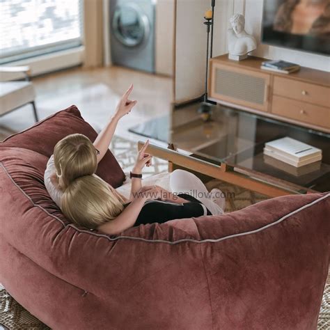 Oversized Bean Bag Chair: Ultimate Floor Sofa Lounger
