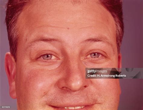 Mans Face Forehead To Mouth With 5 Oclock Shadow High-Res Stock Photo ...
