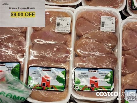 47798 ORGANIC CHICKEN BREASTS 8 00 INSTANT SAVINGS - Costco East Fan Blog