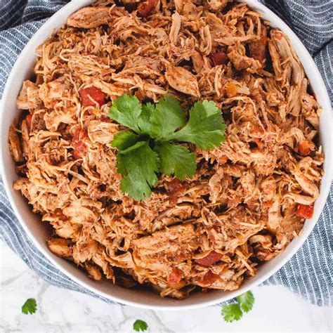 Shredded Chicken Taco Meat