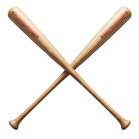 Baseball Bats Crossed Representing Sports And Teamwork, Baseball Bats ...