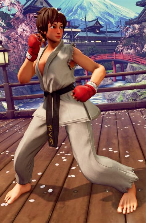 SFV Mod - Sakura: Ryu #1 Fan by SegadorMods on DeviantArt