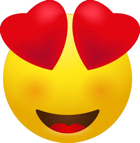 Face Emoji With Heart Eyes at Clara Moran blog