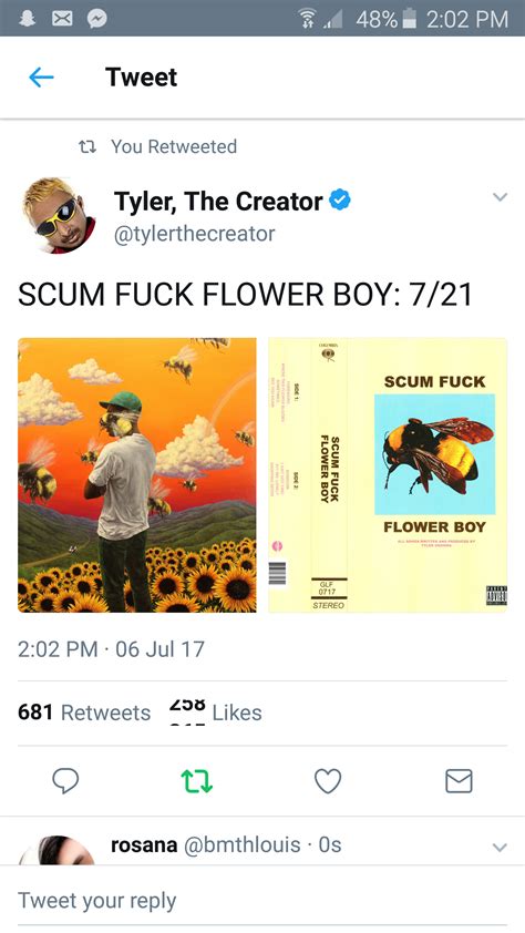 SCUM FUCK FLOWER BOY : r/OFWGKTA