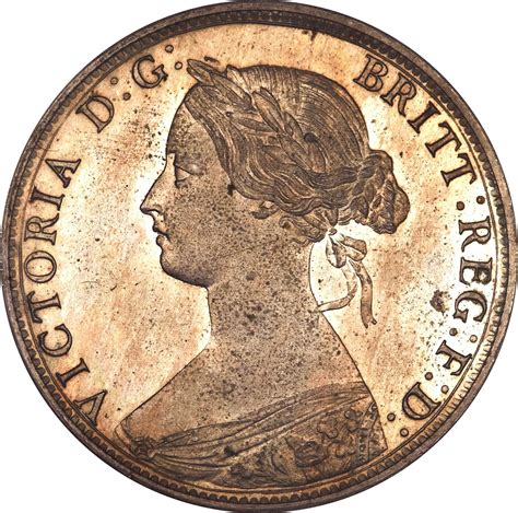 ½ Penny - Victoria (2nd portrait; 1st type) - United Kingdom – Numista