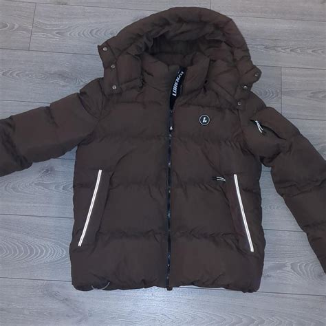 Men brown jacket with detachable hood Lorenzo... - Depop