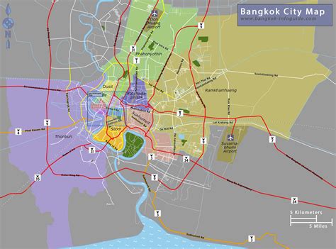 Bangkok Info Guide : City Plan