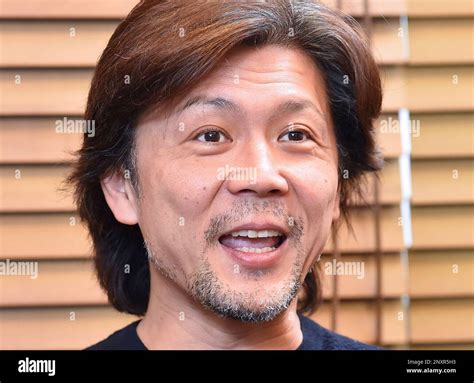 Japanese ballet dancer Tetsuya Kumakawa speaks during an interview ...