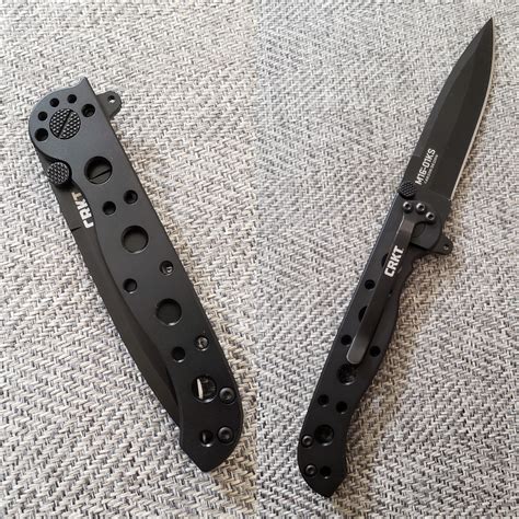 NKD! CRKT M16-01KS [.098" 8Cr13MoV Steel, Stainless Steel scales, 4 ...